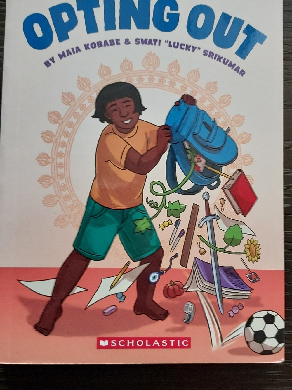 Scholastic Kids Book - Blue, Green, Orange Cover Art